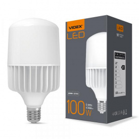 Світлодіодна лампа Videx VL-A145-100405 A145 100 Вт E40 5000 K (24994)