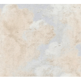 Вінілові шпалери на флізеліновій основі A.S.Creation History of Art 37649-2 Бежевий-Блакитний