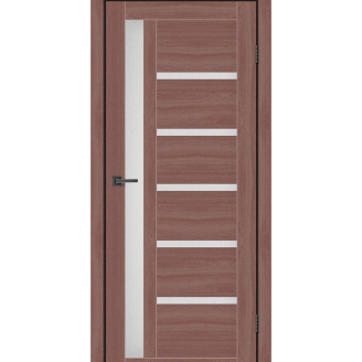 Дверне полотно MS Doors TEXAS 70 см Дуб класичний скло сатин
