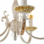 Люстра підвісна Flora (FN005/5) вінтажна 5 ламп Білий (MR09013) Бучач