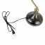 Настольная лампа в современном стиле Brille 60W MTL-52 Черный Херсон