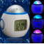 Музичний нічник-проектор зоряне небо 1038 з годинником та будильником (10380293N) Київ