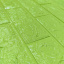 Самоклеюча панель 3D Sticker Wall SW-00001331 Флуоресцентний зелений 700х770х5мм Чернігів