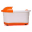 Массажер-ванночка для ног RIAS Footbath Massager RF-368A White-Orange (3_02725) Харків