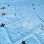 Самоклеящаяся 3D панель Sticker Wall SW-00001342 Голубые звезды 700х770х3мм Луцк