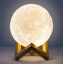 Ночной светильник 3D Moon Lamp "Луна" без аккумулятора с пультом (3_03723) Херсон