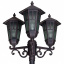 Вуличний ліхтар у класичному стилі Brille 60W GL-77 Коричневий Стрий