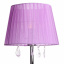 Настольная лампа с абажуром Brille 60W BL-091 Хром Ужгород