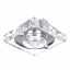 Декоративный точечный светильник Brille 20W HDL-G153 Бесцветный 164138 Хуст