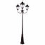 Вуличний ліхтар Brille GL-03 Коричневий у класичному стилі Житомир