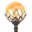 Уличный фонарь Brille 60W GL-65 Бронзовый корпус, 1 желтый плафон Софиевская Борщаговка