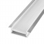 Профиль алюминиевый для светодиодной ленты 2м Brille BY-048 Белый 33-517 Южноукраїнськ