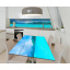 Наклейка 3Д виниловая на стол Zatarga «Лагунга счастья» 650х1200 мм для домов, квартир, столов, кофейн, кафе Херсон