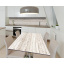 Наклейка 3Д вінілова на стіл Zatarga «Вузька дошка» 600х1200 мм для будинків, квартир, столів, кав'ярень Єланець