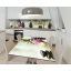 Наклейка 3Д виниловая на стол Zatarga «Мерцание свечи» 650х1200 мм для домов, квартир, столов, кофейн, кафе Дубно