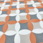 Самоклеющаяся пленка Sticker Wall SW-00001220 Оранжевые цветы 0,45х10м Пологи