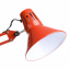 Настольная лампа в современном стиле для офиса Brille 40W MTL-07 Красный Миколаїв