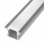 Профиль алюминиевый для светодиодной ленты 2м Brille BY-044 Белый 33-509 Южноукраїнськ