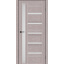 Дверне полотно MS Doors ORLEAN 60см дуб сірий скло сатин Генічеськ