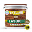 Лазурь для обработки дерева декоративно-защитная SkyLine LASUR Wood Дуб темный 5л Житомир