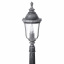 Ліхтар вуличний класичний Brille GL-28 Сріблястий Дніпро