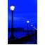 Уличный фонарь Brille 60W GL-69 Коричневый Херсон