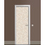 Наклейка на дверь Zatarga «Песчаная насыпь» 650х2000 мм виниловая 3Д наклейка декор самоклеящаяся Харьков