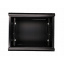 Шкаф навесной металлический Extralink 9U 505х600x450 мм со стеклянной дверцей Черный Херсон
