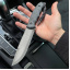 Нож туристический Странник Милитари Gorillas BBQ ручная работа (анаконда) сталь 65г Дніпро
