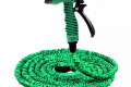 Усиленный садовый шланг для полива Xhose 60 м с распылителем Зеленый (258491)