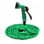 Усиленный садовый шланг для полива Xhose 60 м с распылителем Зеленый (258491) Луцк