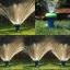 Дождеватель BlueBird BB-3131 9 функций пульсирующий на подставке для полива сада, огорода, газона Кропивницкий