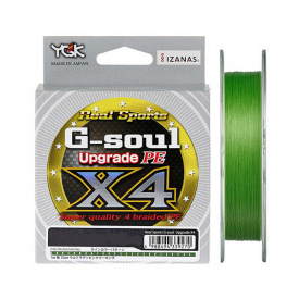 Шнур YGK G-Soul X4 Upgrade 150m (салат.) # 0.3 / 6lb (5545-00-37)
