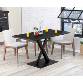 Обеденный стол Экспозишин Loft-Design 120х65 см венге-луизиана