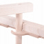 Шезлонг (крісло-лежак) дерев'яний для пляжу, тераси та саду Springos DC0001 WHRD Черновцы
