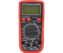 Мультиметр цифровий тестер UT61A Red (009898)