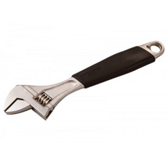 Ключ розвідний MASTERTOOL 200 мм 0-25 мм з гумовою ручкою 76-0122 Херсон