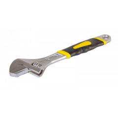 Ключ розвідний MASTERTOOL 200 мм 0-31 мм з двокомпонентною ручкою переставна губка 76-0422 Ужгород