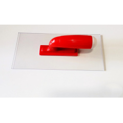 Тертка для нанесення рідких шпалер YURSKI Прозора з червоним (V001) Березне