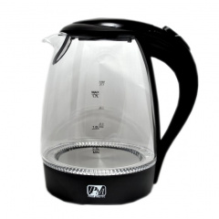 Чайник стеклянный PROMOTEC PM-810 Черный Ужгород
