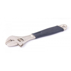 Ключ разводной MASTERTOOL 250 мм 0-30 мм с обрезиненной ручкой 76-0123 Львов