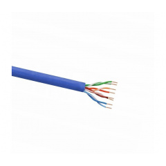 Витая пара кабель Yoso КВП 4х2х0,5мм UTP-cat.5e (UTP CCA биметал внутренний) бухта 305м Синий Полтава