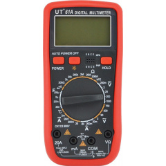 Мультиметр цифровой тестер UT61A Красный Черкассы