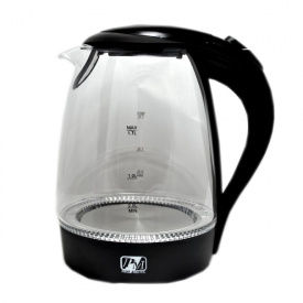 Чайник стеклянный PROMOTEC PM-810 Черный