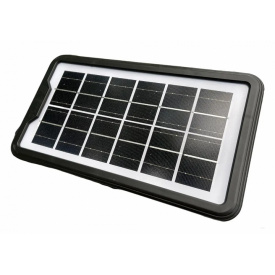 Сонячний зарядний пристрій GDSuper GD-10X 6V 3W Black (3_03091)