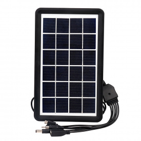Сонячний зарядний пристрій Easy Power EP-0902 5в1 6V 3W Black (3_02832)