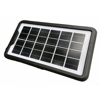 Сонячний зарядний пристрій GDSuper GD-10X 6V 3W Black (3_03091)