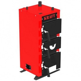Твердотопливный котел Kraft E 24 кВт ( КРАФТ Е) Автоматическое