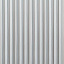Декоративная стеновая рейка стальная серая 160x23x3000мм (D) SW-00001528 Тячів