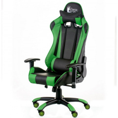 Геймерское кресло Special4You ExtremeRace черно-зеленый E5623 Ровно